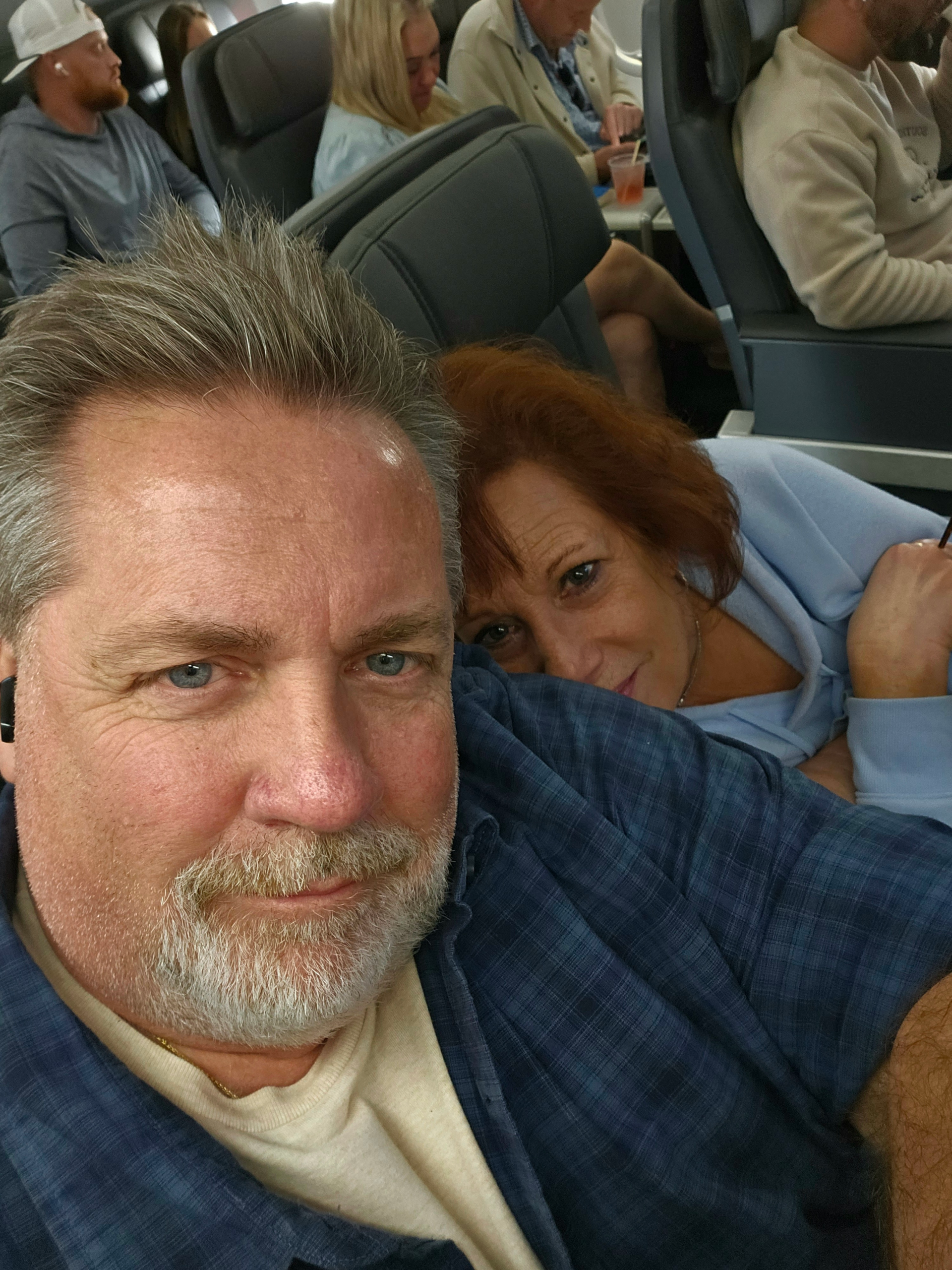 Robert and Joanne Sika traveling together